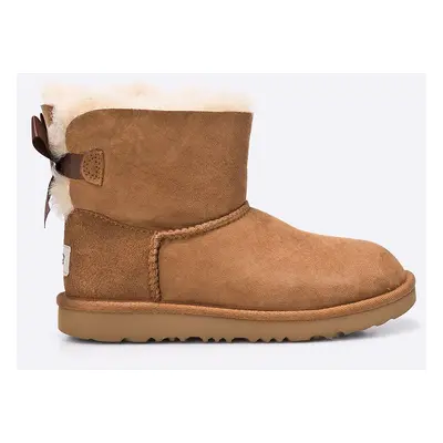 UGG - Nízké dětské kozačky Mini Bailey Bow II