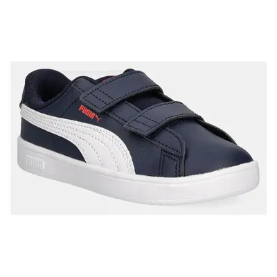 Dětské sneakers boty Puma Rickie Classic V tmavomodrá barva, 394254