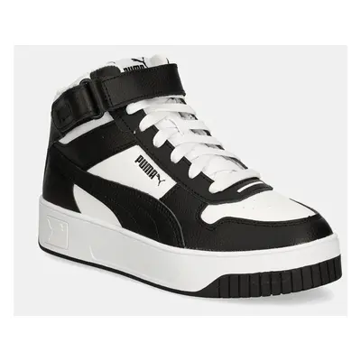 Sneakers boty Puma Carina Street Mid bílá barva, 392337