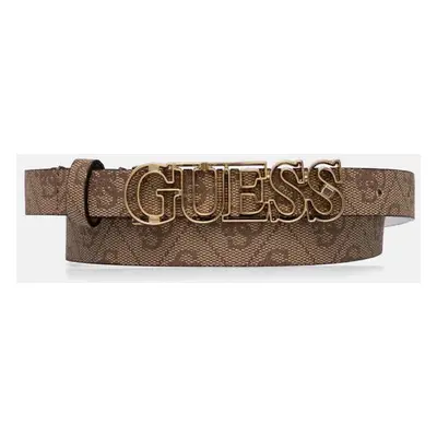 Pásek Guess VICTORIA dámský, béžová barva, BW9167 P4220