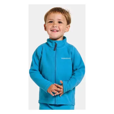 Dětská mikina Didriksons MONTE KIDS FULLZIP hladká