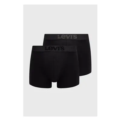 Boxerky Levi's pánské, černá barva, 37149.0629-black