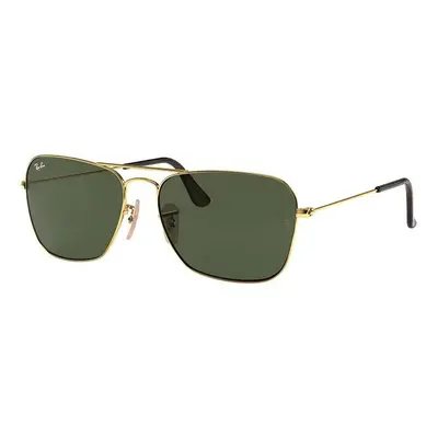 Sluneční brýle Ray-Ban CARAVAN zlatá barva, 0RB3136