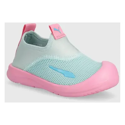 Dětské sneakers boty Puma Aquacat Shield Inf tyrkysová barva