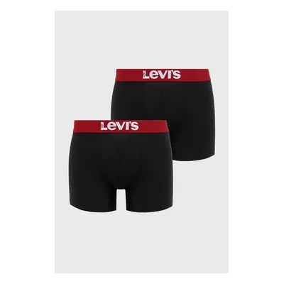 Boxerky Levi's pánské, černá barva, 37149.0272-black