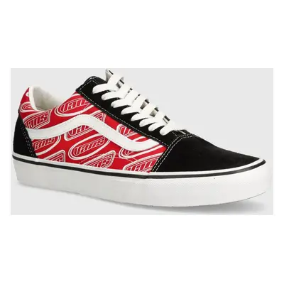 Tenisky Vans Old Skool pánské, červená barva, VN000CT8CJH1