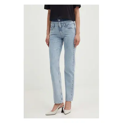 Džíny Karl Lagerfeld Jeans dámské, high waist, 245J1114