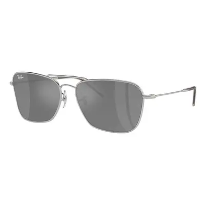 Sluneční brýle Ray-Ban CARAVAN REVERSE stříbrná barva, 0RBR0102S