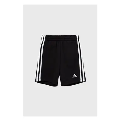 Dětské kraťasy adidas Performance H65791 černá barva, nastavitelný pas