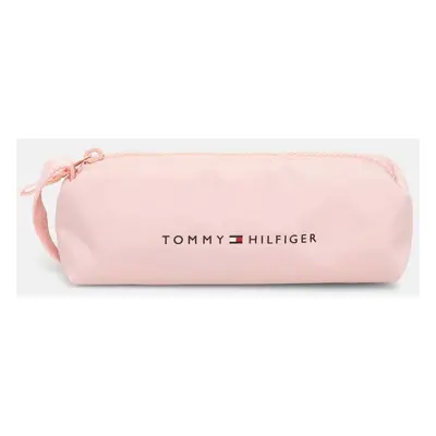 Penál Tommy Hilfiger růžová barva, AU0AU01905