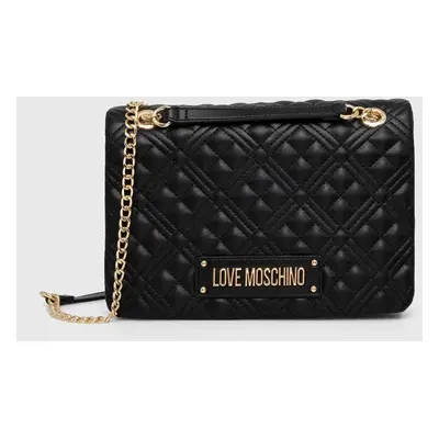 Kabelka Love Moschino černá barva, JC4014PP1LLA0000