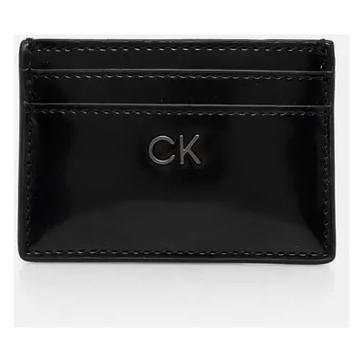 Pouzdro na karty Calvin Klein černá barva, K60K612428