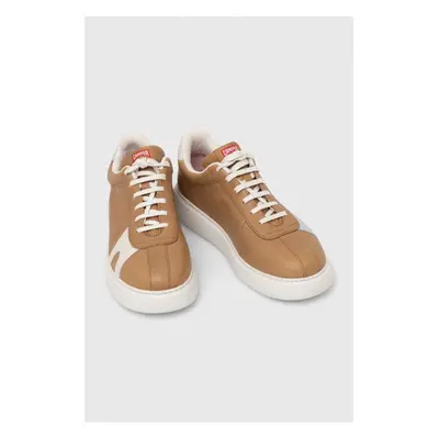 Kožené sneakers boty Camper TWS hnědá barva, K100743.038