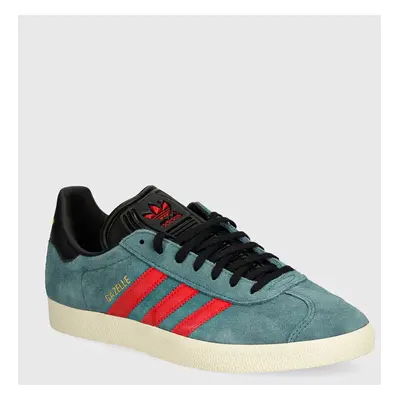 Sneakers boty adidas Originals Gazelle MLS zelená barva, IH2626