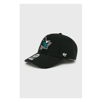 Čepice 47brand NHL San Jose Sharks H-MVP22WBV-BK