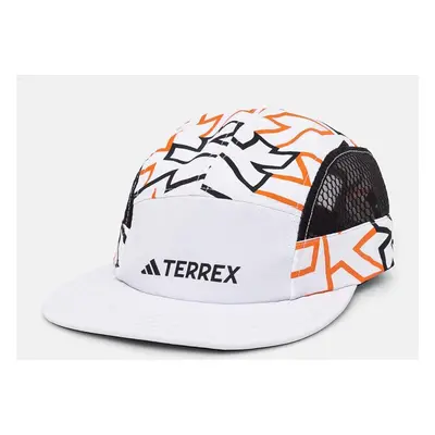 Kšiltovka adidas TERREX bílá barva, vzorovaná, IN4648