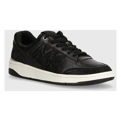 Sneakers boty MICHAEL Michael Kors Rebel černá barva, 43T4RBFS1D 001