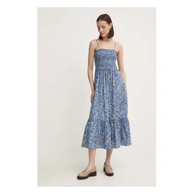 Bavlněné šaty Pepe Jeans MARIELA midi, PL953582