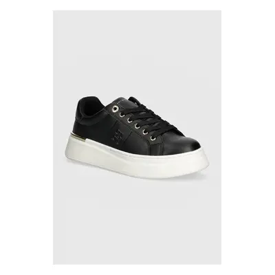 Dětské sneakers boty Tommy Hilfiger černá barva, T3A9-33542