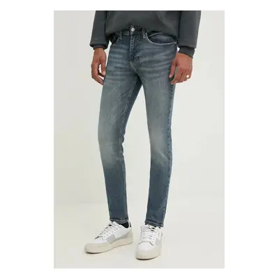 Džíny Tommy Jeans pánské, tmavomodrá barva, DM0DM20401