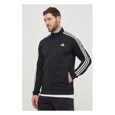 Mikina adidas pánská, černá barva, s aplikací, H46099