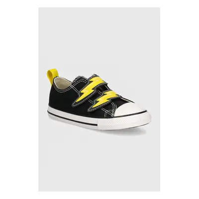 Dětské tenisky Converse CHUCK TAYLOR ALL STAR 2V černá barva, A08376C