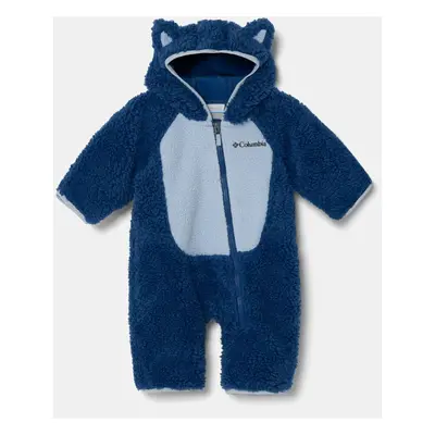 Kojenecký overal Columbia Foxy Baby Sherpa Bunting modrá barva, 1863981