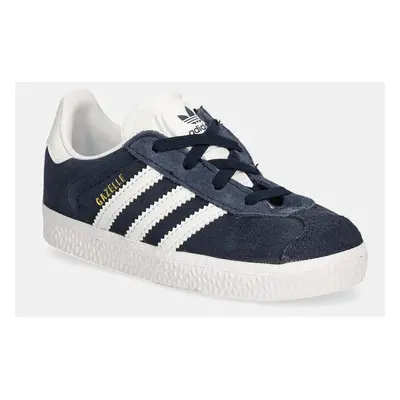 Dětské sneakers boty adidas Originals GAZELLE CF EL zelená barva, IH0337