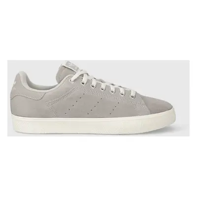 Semišové sneakers boty adidas Originals Stan Smith CS šedá barva, ID2040