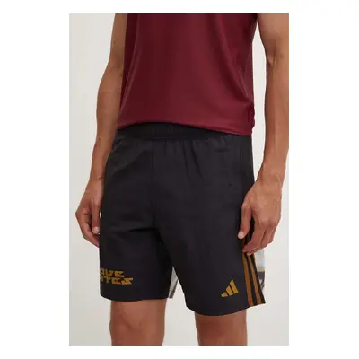 Kraťasy adidas Performance Pride pánské, černá barva, IW3954