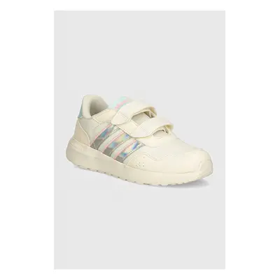 Dětské sneakers boty adidas RUN 60s CF C béžová barva, IE6120