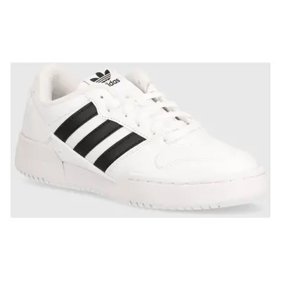 Kožené sneakers boty adidas Originals Team Court 2 STR bílá barva, ID6631