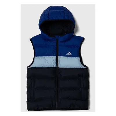 Dětská vesta adidas J SD VEST tmavomodrá barva, IV9506