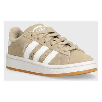 Dětské sneakers boty adidas Originals CAMPUS 00s EL C béžová barva, JI4462