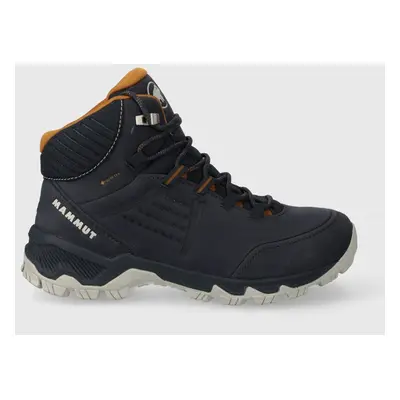 Boty Mammut Nova IV Mid GTX dámské, tmavomodrá barva