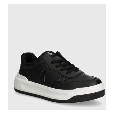 Dětské sneakers boty Calvin Klein Jeans černá barva, V3A9-80980