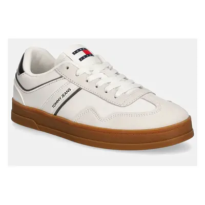 Sneakers boty Tommy Jeans THE GREENWICH bílá barva, EN0EN02612