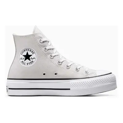 Kecky Converse Chuck Taylor All Star Lift dámské, šedá barva, A08287C