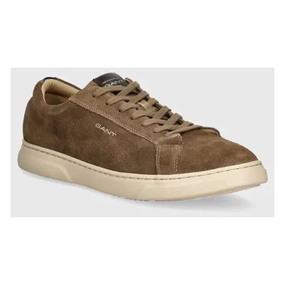 Semišové sneakers boty Gant Joree béžová barva, 29633690 G135