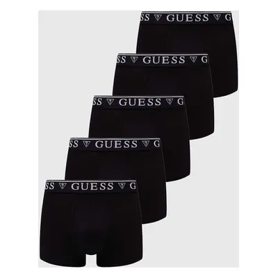 Boxerky Guess 5-pack pánské, černá barva, U4YG16 K6YW1