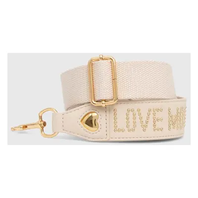 Popruh na kabelku Love Moschino béžová barva, JC6402PP1LLI100A