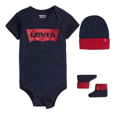 Kojenecká sada Levi's tmavomodrá barva