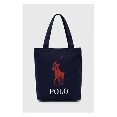 Dětská kabelka Polo Ralph Lauren tmavomodrá barva