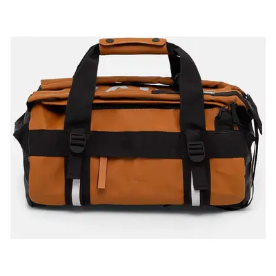 Taška Rains Texel Duffel Bag Mini W3 hnědá barva, 14800-63