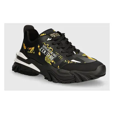 Sneakers boty Versace Jeans Couture New Trail Trek černá barva, 77YA3SIB ZS891 G89