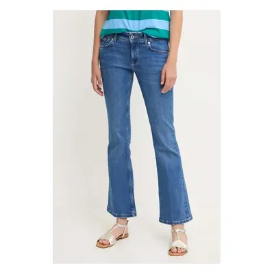 Džíny Pepe Jeans FLARE LW dámské, high waist, PL204736HV8