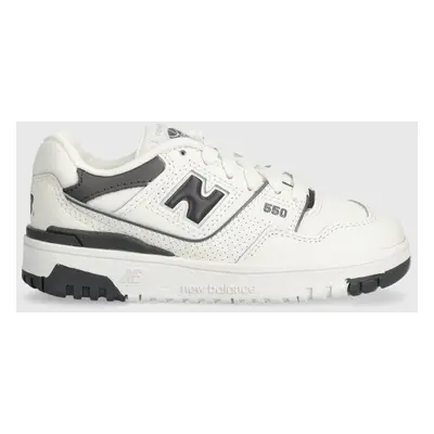 Dětské sneakers boty New Balance PSB550BH černá barva