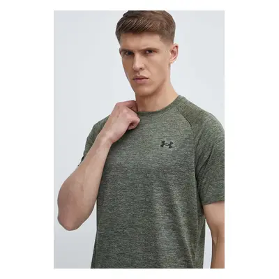 Tréninkové tričko Under Armour zelená barva, 1326413