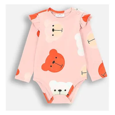 Kojenecké body Coccodrillo CUTE GIRL NEWBORN