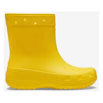 Holínky Crocs Classic Rain Boot žlutá barva, 208363.SUNFLOWER-SUN